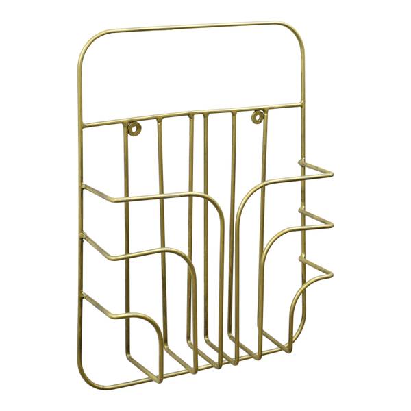 Tijdschriftenrek Rowan messing - 28 x 38 cm