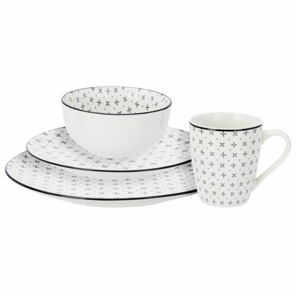 Essservice HH-NORDIC 16er Set Weiß