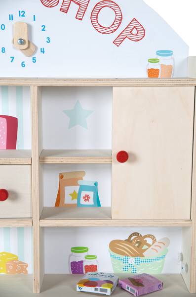 Verkoopkraam 480021ZU bruin - plaatmateriaal op houtbasis - 89 x 115 x 75 cm