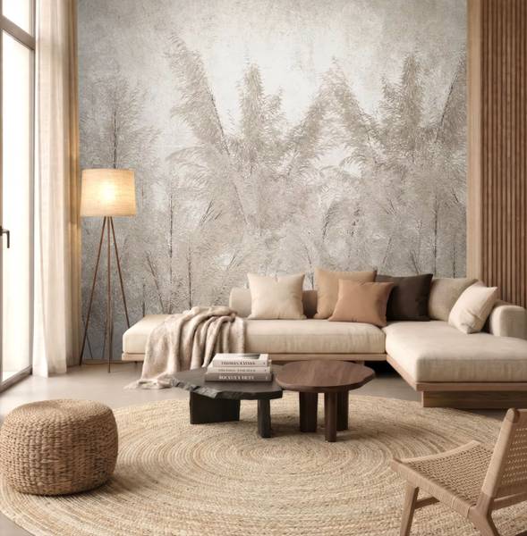 Fototapete 601496 Beige - Papier - 375 x 270 x 375 cm