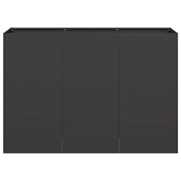 Pflanzkübel 3044620-1 Schwarz - 120 x 80 x 40 cm