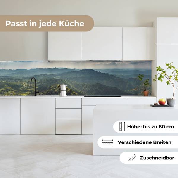 KÜCHENRÜCKWAND Tal 500 x 80 cm