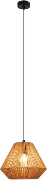 Pendelleuchte DGA Schwarz - Gusseisen - 25 x 25 x 145 cm