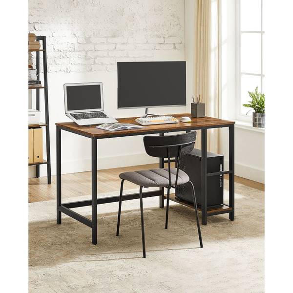 Bureau Yaoundé bruin - metaal - 120 x 75 x 60 cm