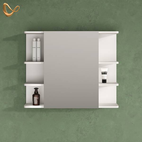 Badspiegelschrank Fucino 52476 Weiß