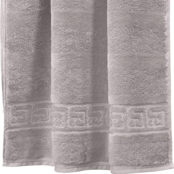 Handtuch C Noblesse Silber / Grau - Silbergrau