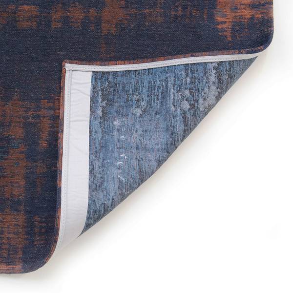 Flachgewebter Teppich Venetian Dust Schwarz - Textil - 240 x 1 x 340 cm