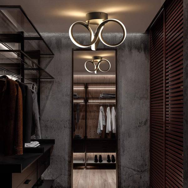 Plafonnier LED FMLL Noir