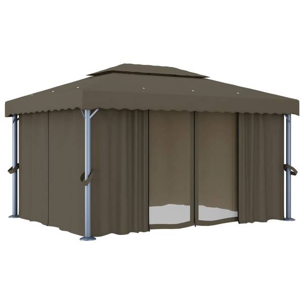 Gartenpavillon 3007840-2 Taupe