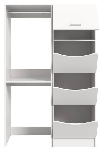 Waschmaschinenschrank Flexy 2-teilig Breite: 126 cm