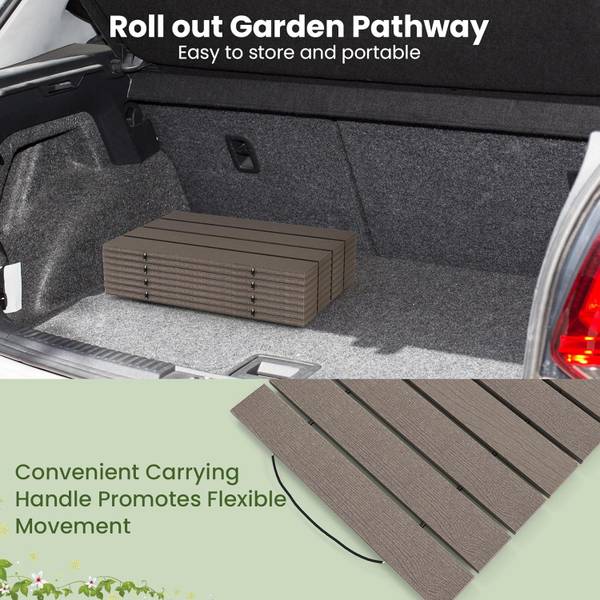 Rollweg ZB34269ORDE Grau - Kunststoff - 43 x 1 x 242 cm