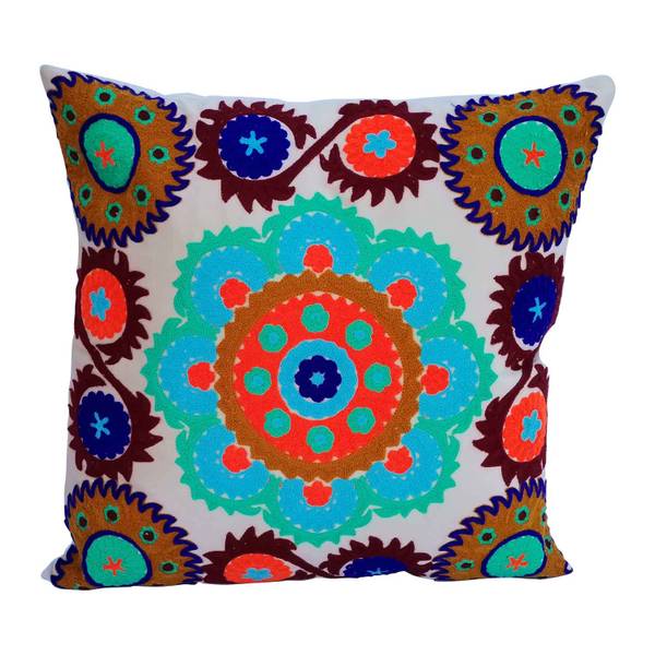 Mandala Kissen Anise Braun - Textil - 40 x 15 x 40 cm