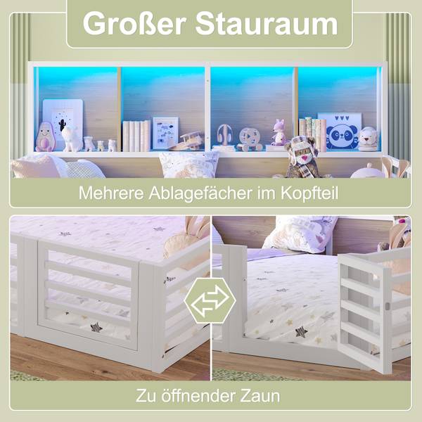 Plattformbett Metis Ⅳ Weiß