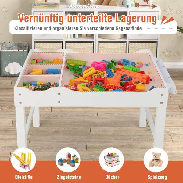 Kindertisch UY10024 Weiß