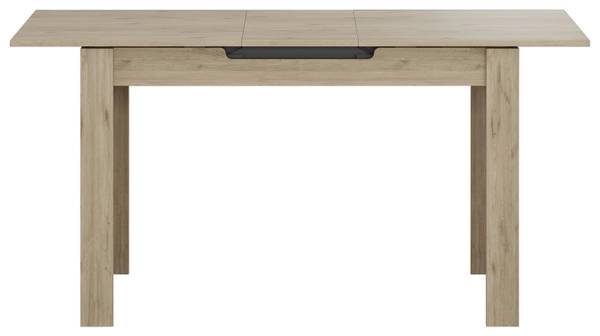 Ausziehtisch ANDORRA Braun - Holzwerkstoff - 150 x 70 x 75 cm
