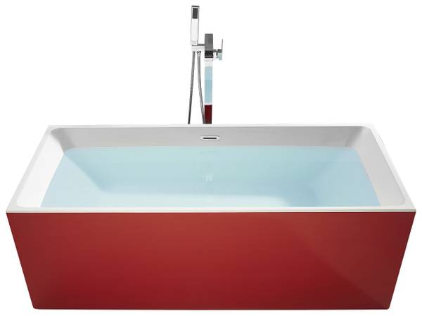 Baignoires autoportantes RIOS Rouge - Blanc