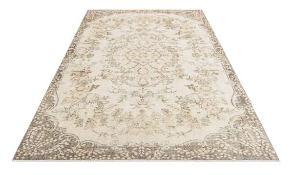 Vloerkleed Ultra Vintage CCLXXV beige - wol - 163 x 1 x 269 cm