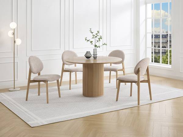 Stuhl MARLENI 6er-Set Beige - 6er Set