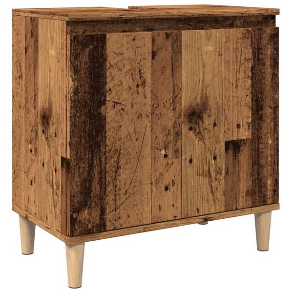 Waschbeckenunterschrank XT3781 Eiche Antik Dekor