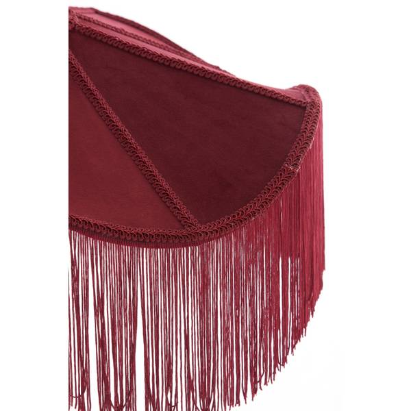 Hängelampe Tiffany Rot - Eisen - Stahl - 50 x 28 x 50 cm