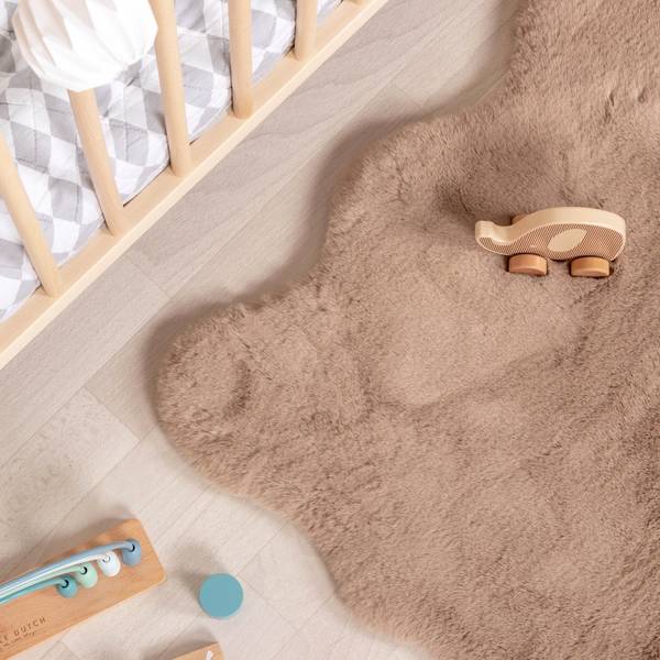Teppich Huggy Sheep Taupe
