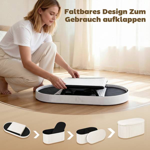 Sitzbank 838-610V00CW Cremeweiß