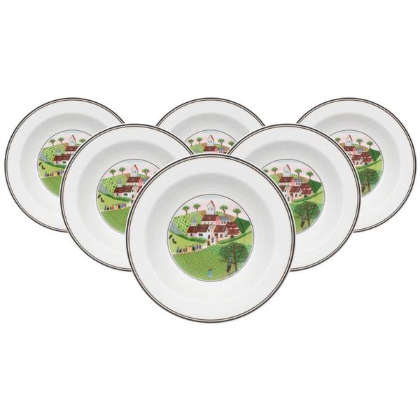 Salatschalen Heirat Design Naif 6er Set kaufen
