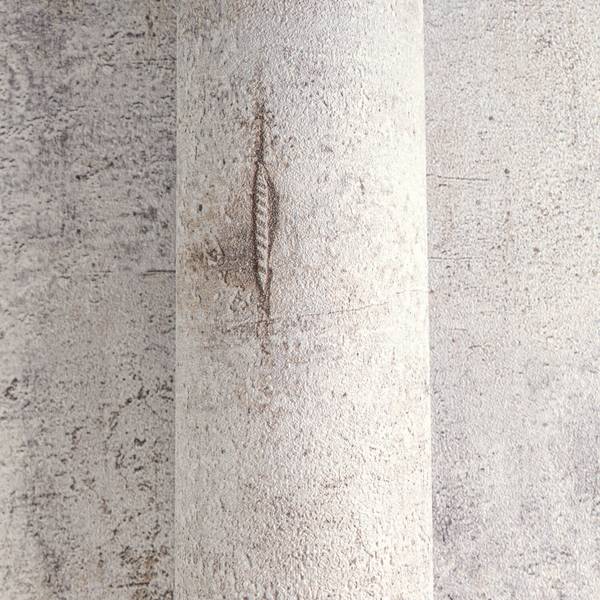 Vliestapete 790852-GU Grau - Kunststoff - 53 x 1 x 1005 cm