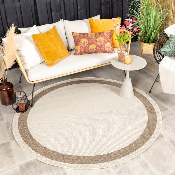Teppich Nomad Edge 120 x 120 cm