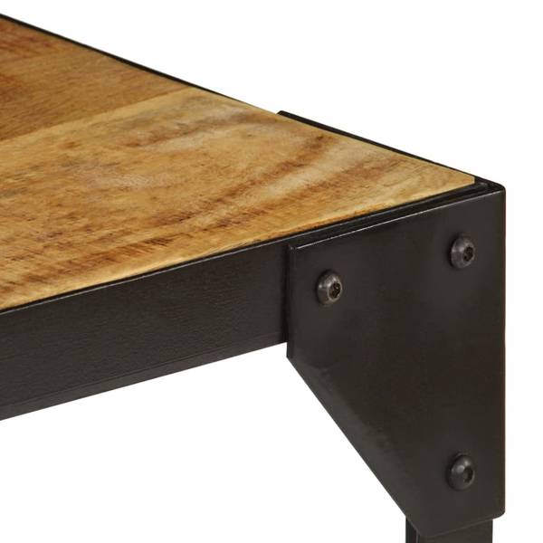 Couchtisch D248 Braun - Massivholz - 55 x 35 x 110 cm