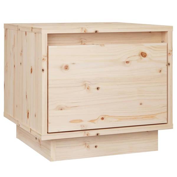 Table de chevet 3013347 lot de 2 Marron - Pin - 35 x 32 x 34 cm