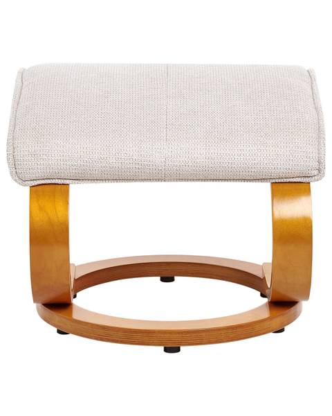 Massagestoel HERO 3-delig beige - bruin - textiel - 51 x 102 x 80 cm