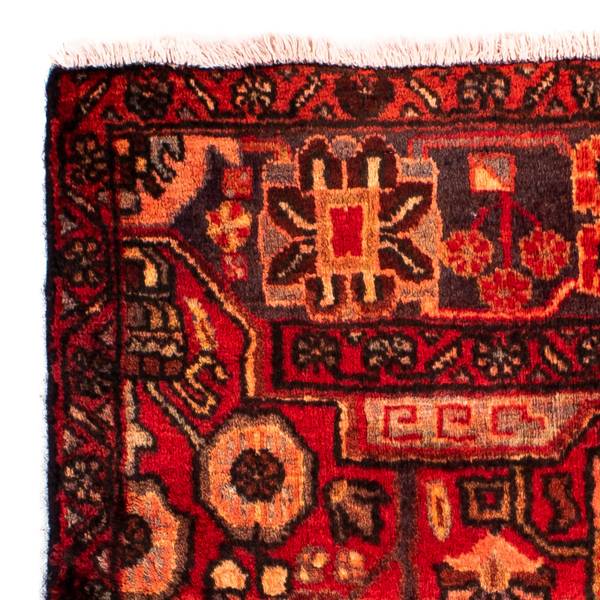 Handgeknüpft Kurzflorteppiche Grün - Wolle - 82 x 1 x 92 cm