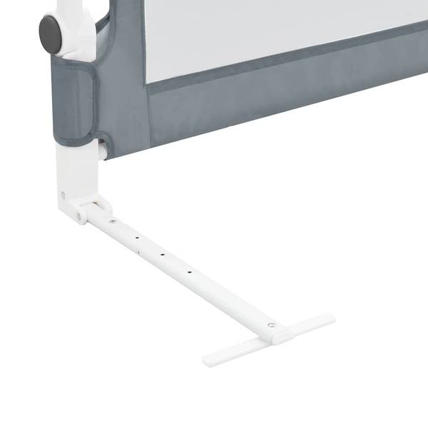 Bettschutzgitter 297396 Grau - Tiefe: 180 cm