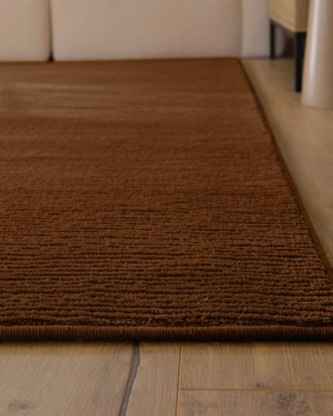 Wollteppich Castello ONE Braun - 140 x 200 cm