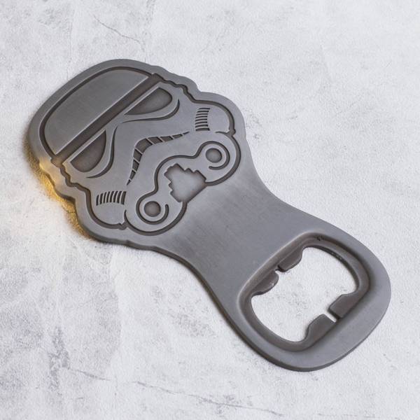 Décapsuleur Stormtrooper Gris - Acier inoxydable - 8 x 2 x 10 cm