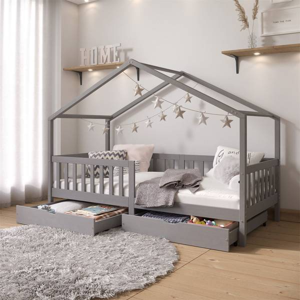 ELEA huisbed grijs