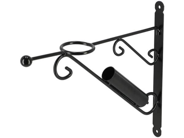 Blumentopfhalter VH11 Schwarz - Metall - 9 x 43 x 36 cm