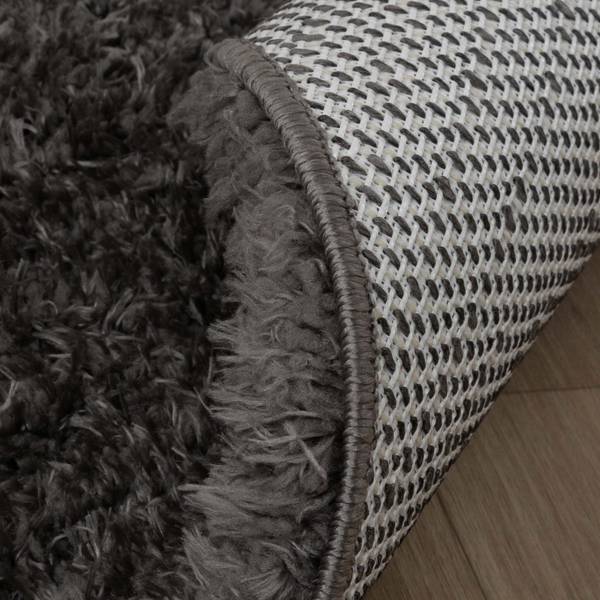 Teppich Blaze Grau - 120 x 120 cm - Durchmesser: 120 cm