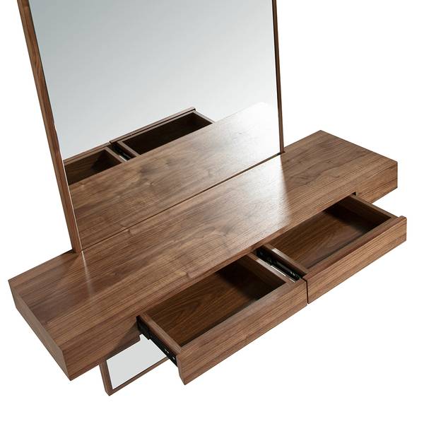 Wandspiegel 3235 Braun - Holzwerkstoff - 120 x 180 x 35 cm