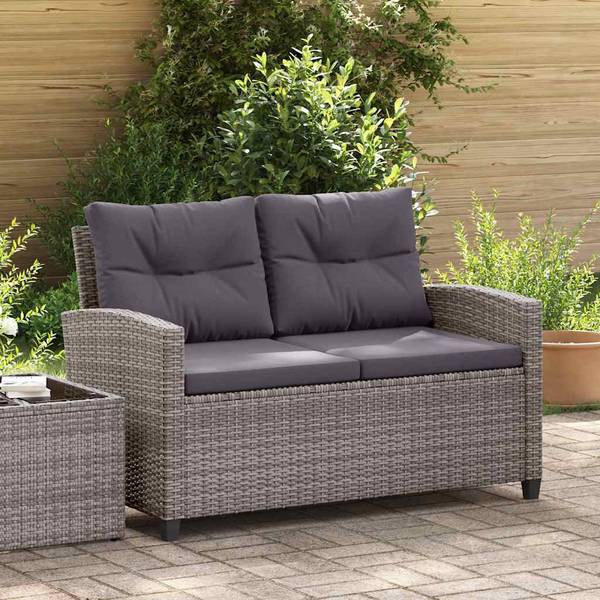 Tuinbank 3003003 grijs - polyester - staal - 68 x 77 x 68 cm