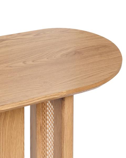 Table d'entrée KARLO Marron - Bois manufacturé - 120 x 80 x 40 cm