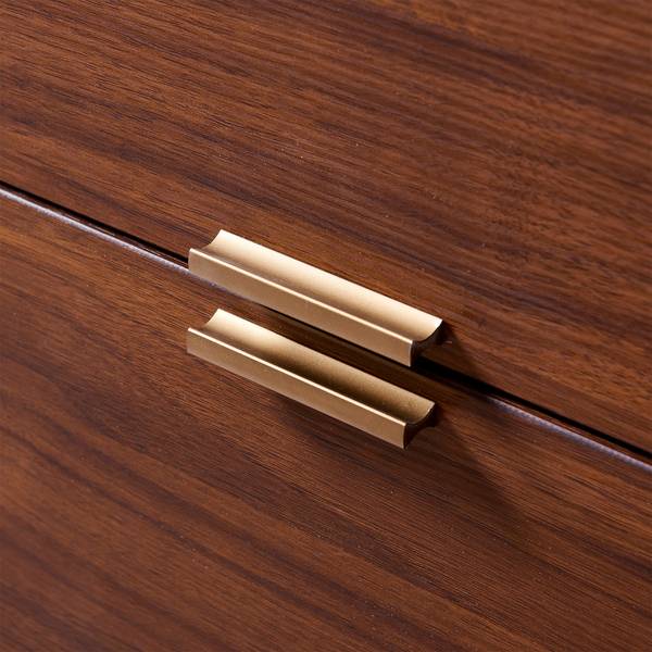 Sideboard VNF-00081 Braun - Akazie - 36 x 72 x 122 cm