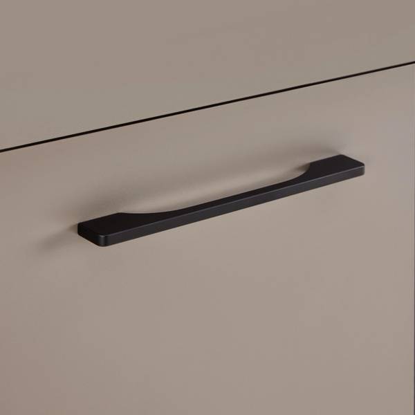 Geräteumbauschrank LINZ KS60 Braun - Grau - Holzwerkstoff - 60 x 211 x 57 cm