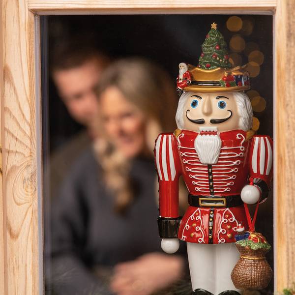 Nussknacker Christmas Toys Memory Porzellan - 13 x 37 x 14 cm