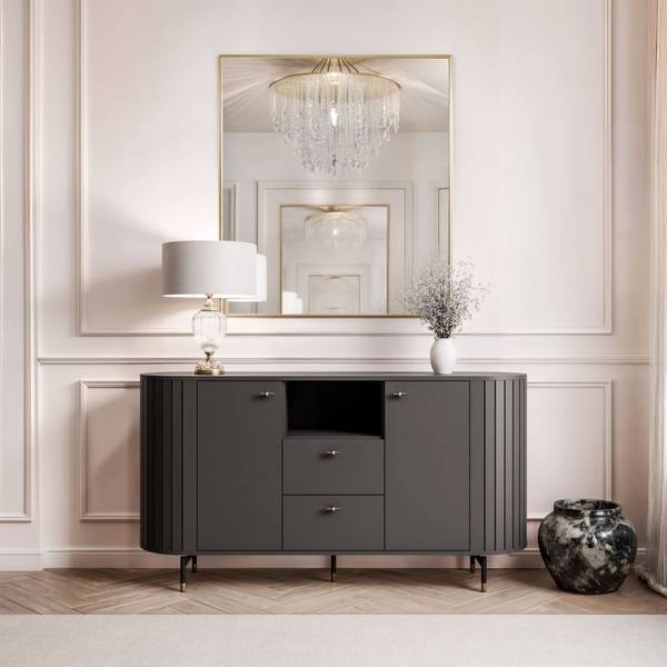 Dressoir ELODIE 2D2S zwart