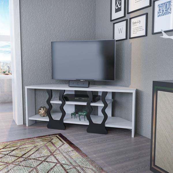 TV-Lowboard Firal Weiß Weiß