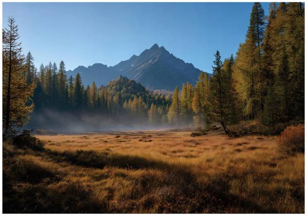 Fototapete Berge Landschaft 16288VX 300 x 210 cm