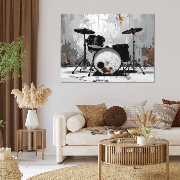 Wandbild Musik 45 x 30 cm
