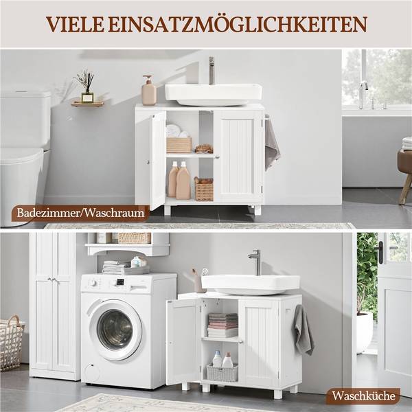 Waschbeckenunterschrank ARK57 Weiß